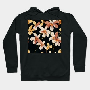 Beautiful Stylized Pink Flowers, for all those who love nature #192 Hoodie